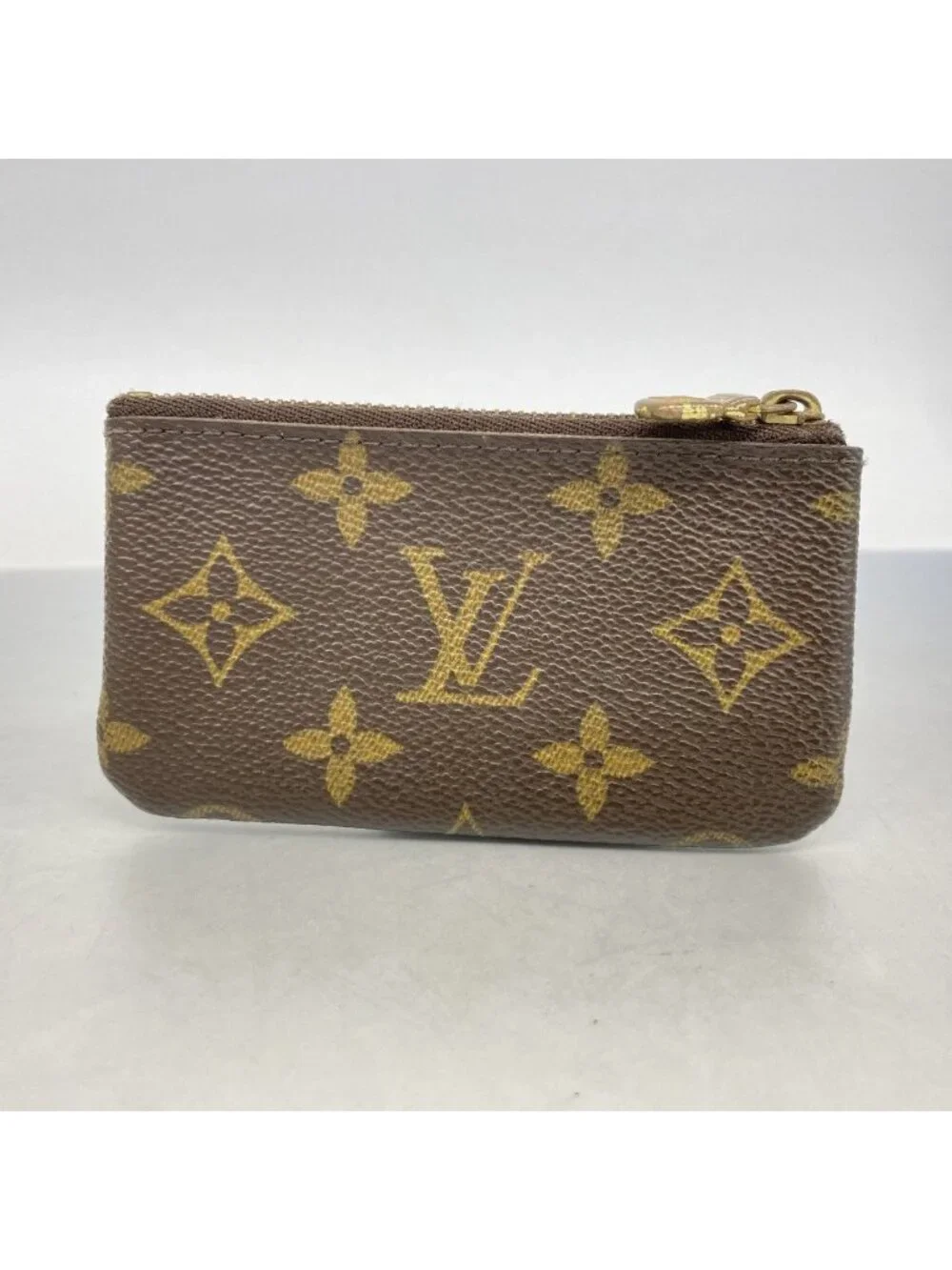 Louis Vuitton Coin Case Monogram Pochette Cles Brown